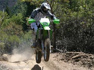 The suspension soaked up most trail bumps and hits with ease. However  it s a little undersprung up front.